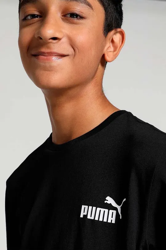 Puma t-shirt bawełniany dziecięcy ESS Small Logo Tee B