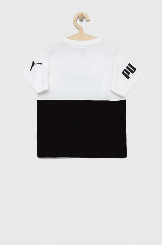 Puma t-shirt bawełniany dziecięcy PUMA POWER Tee B biały