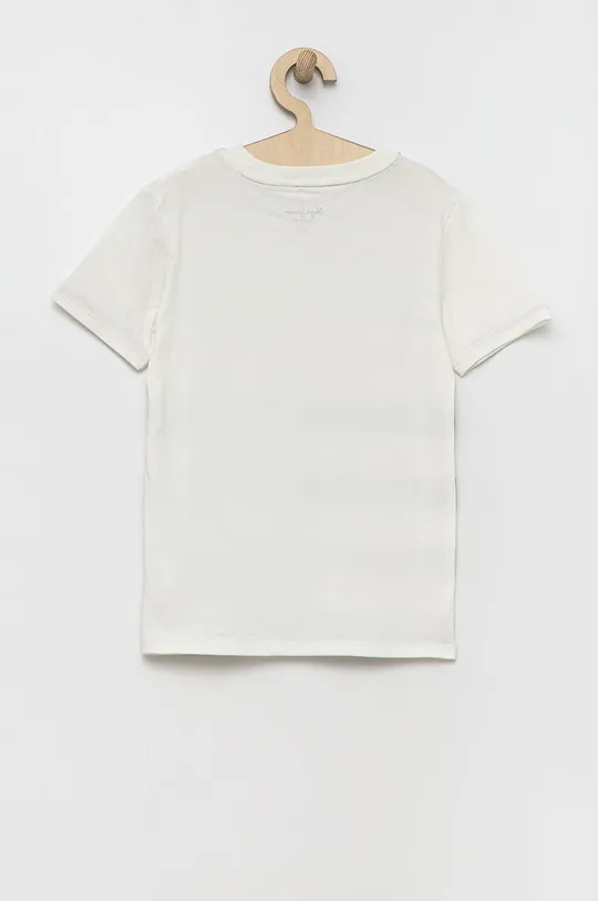Detské bavlnené tričko Pepe Jeans biela