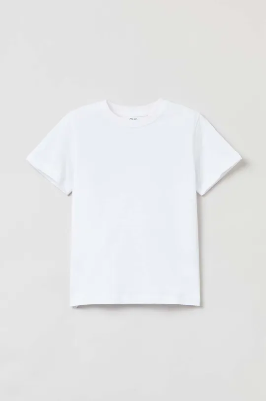 λευκό Παιδικό βαμβακερό μπλουζάκι OVS Παιδικά