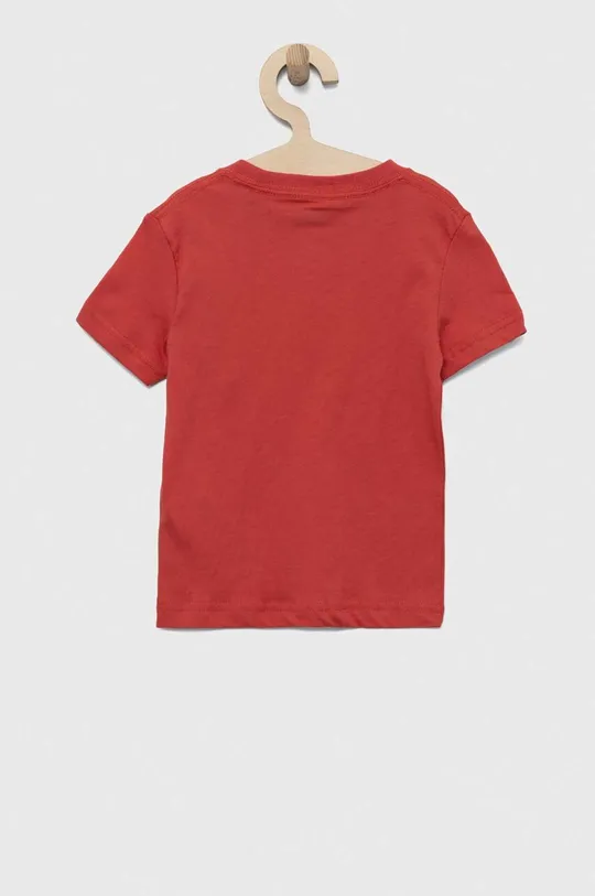 Levi's t-shirt bawełniany dziecięcy czerwony