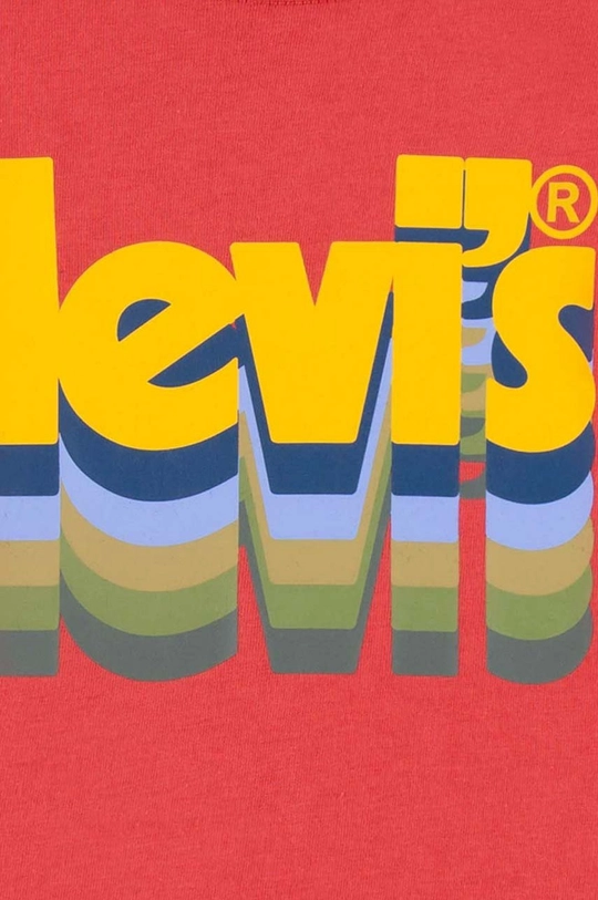 Παιδικό βαμβακερό μπλουζάκι Levi's  100% Βαμβάκι