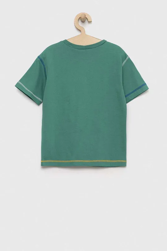 Παιδικό μπλουζάκι United Colors of Benetton πράσινο