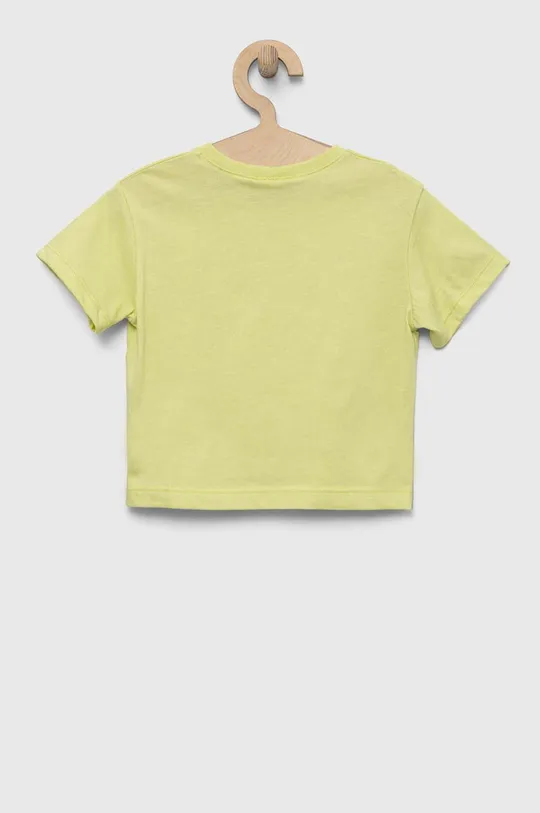 Otroška kratka majica United Colors of Benetton zelena