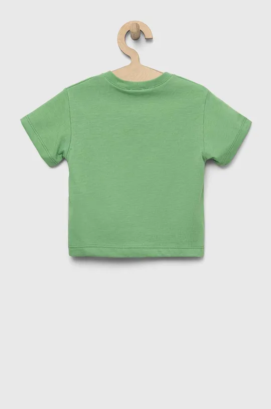Dječja majica kratkih rukava United Colors of Benetton zelena