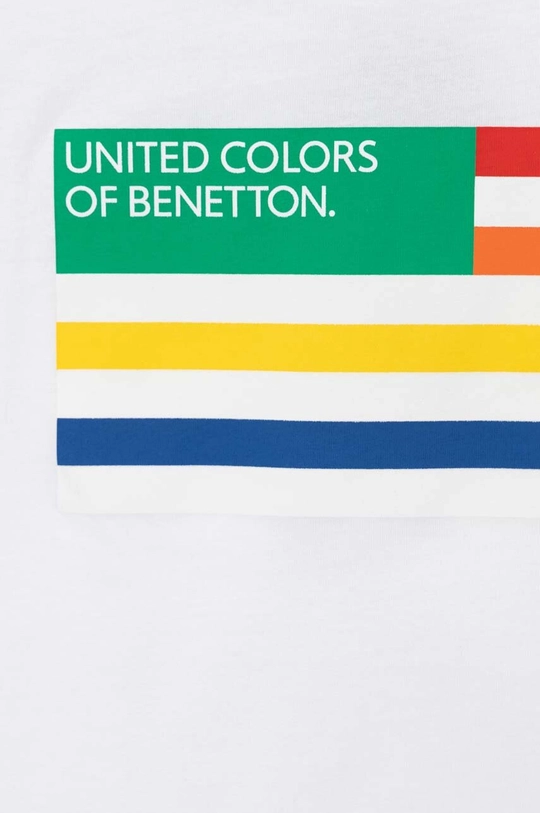 Παιδικό βαμβακερό μπλουζάκι United Colors of Benetton  100% Βαμβάκι