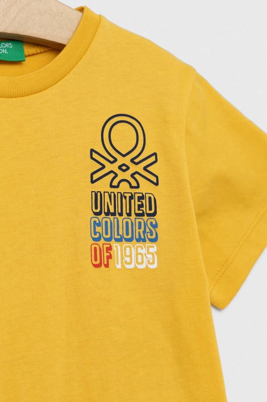 United Colors of Benetton t-shirt bawełniany dziecięcy 100 % Bawełna