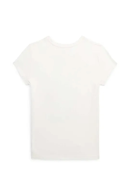 Παιδικό βαμβακερό μπλουζάκι Polo Ralph Lauren μπεζ
