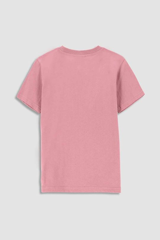 Dětské bavlněné tričko Coccodrillo růžová