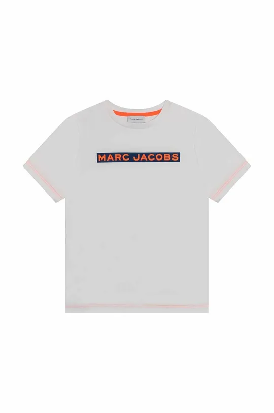 bijela Dječja pamučna majica kratkih rukava Marc Jacobs Dječji