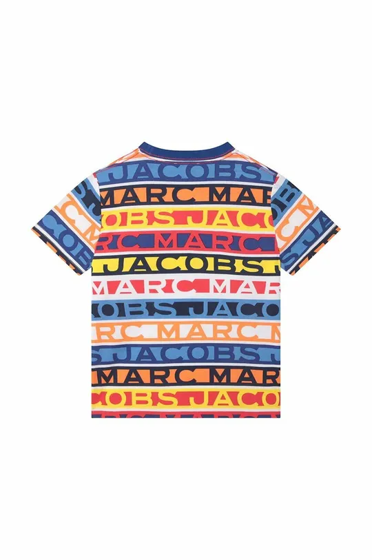 Детская хлопковая футболка Marc Jacobs мультиколор