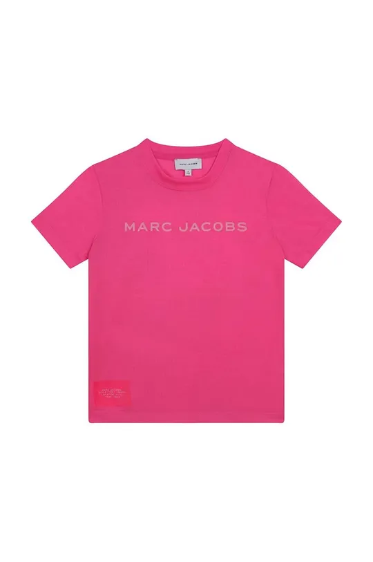 fioletowy Marc Jacobs t-shirt bawełniany dziecięcy Dziecięcy