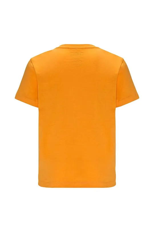 Детская хлопковая футболка Jack Wolfskin WOLF & VAN T B оранжевый