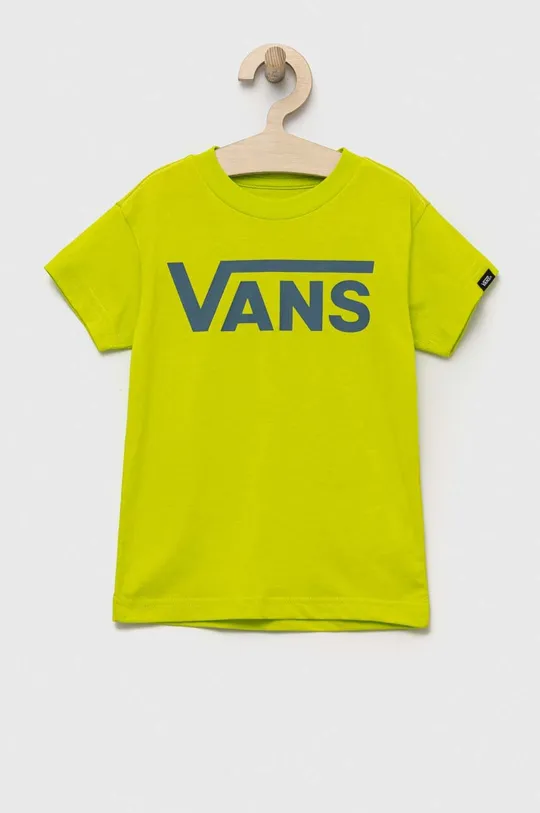 πράσινο Παιδικό βαμβακερό μπλουζάκι Vans BY VANS CLASSIC KIDS EVENING PRIMROS Παιδικά