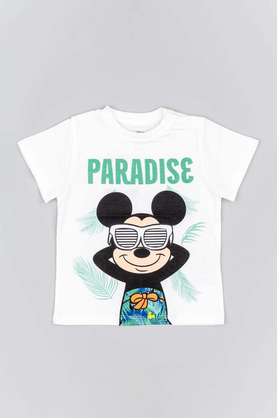 biały zippy t-shirt bawełniany dziecięcy x Disney Dziecięcy