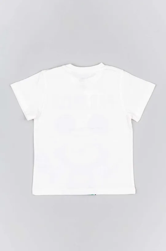 Παιδικό βαμβακερό μπλουζάκι zippy x Disney λευκό