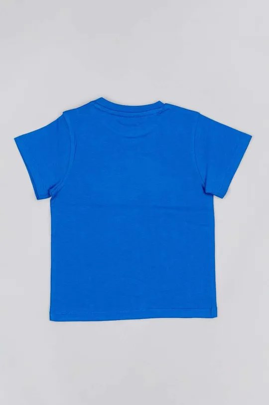 Дитяча бавовняна футболка zippy x Disney блакитний