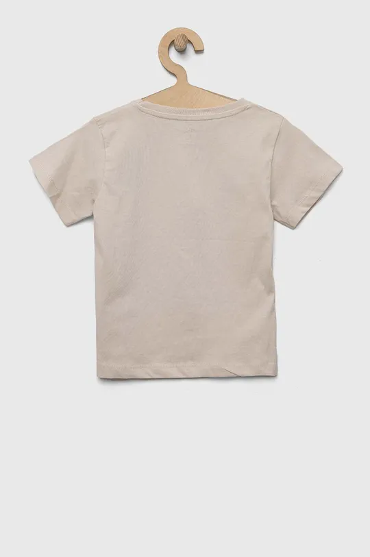 Otroška bombažna kratka majica zippy siva