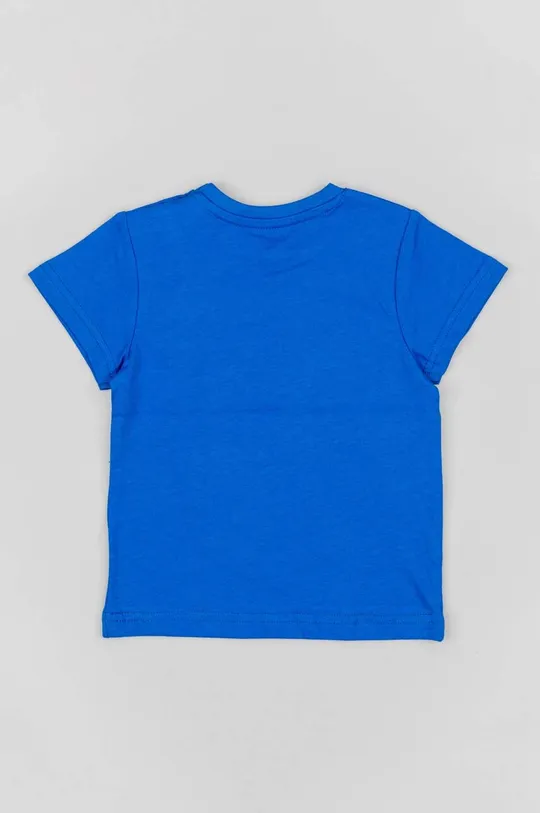 Μωρό βαμβακερό μπλουζάκι zippy μπλε