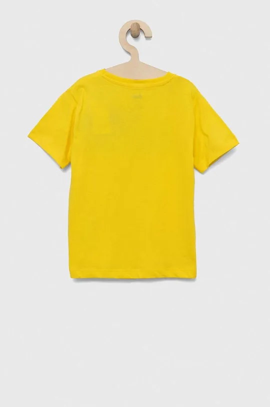 Παιδικό βαμβακερό μπλουζάκι zippy x Batman κίτρινο