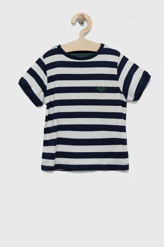mornarsko plava Dječja pamučna majica kratkih rukava zippy Dječji