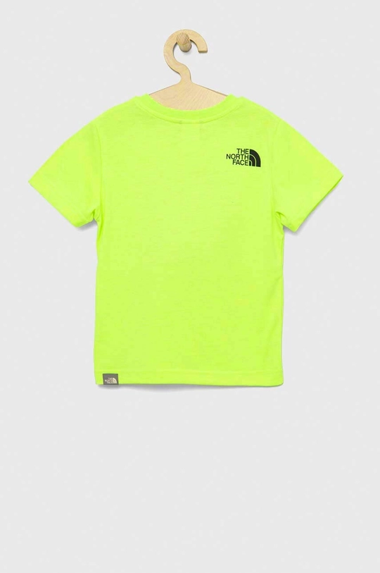 The North Face t-shirt bawełniany dziecięcy zielony