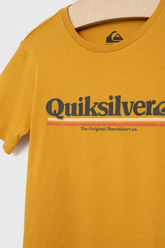 Παιδικό βαμβακερό μπλουζάκι Quiksilver  100% Βαμβάκι