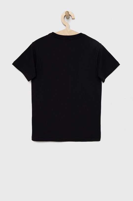Quiksilver t-shirt bawełniany dziecięcy czarny