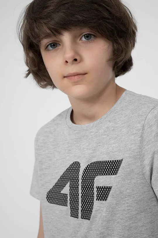 siva Otroška kratka majica 4F