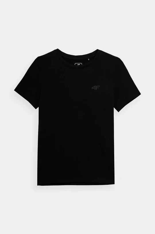 Παιδικό μπλουζάκι 4F μαύρο