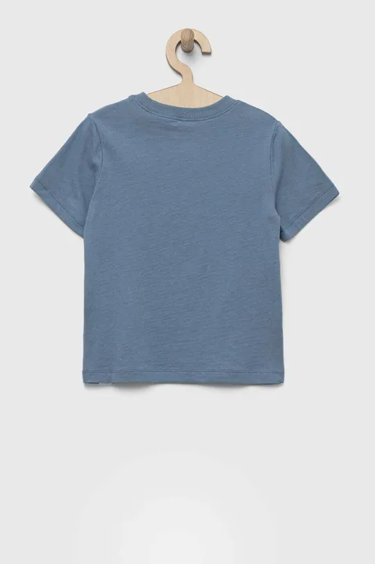 Παιδικό βαμβακερό μπλουζάκι GAP x Disney μπλε