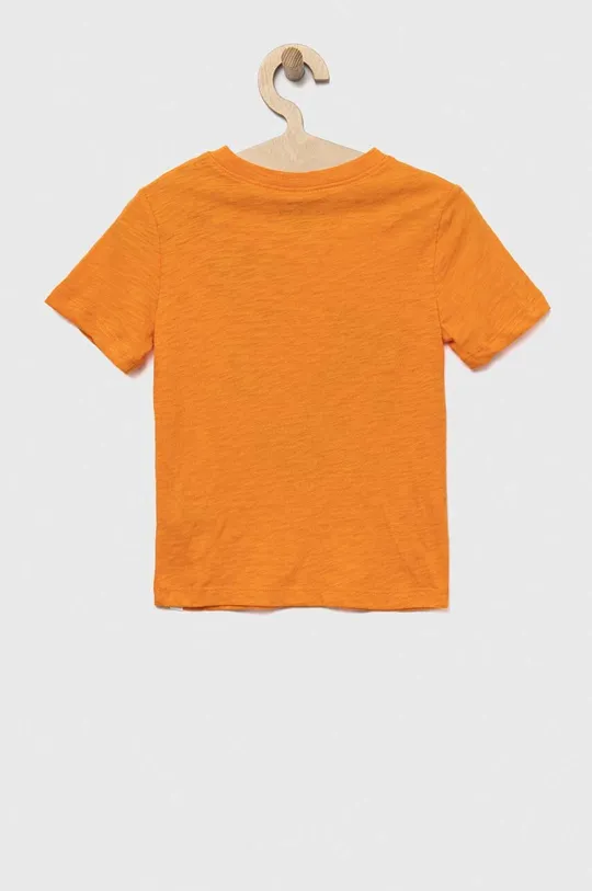 Дитяча бавовняна футболка GAP x Disney помаранчевий