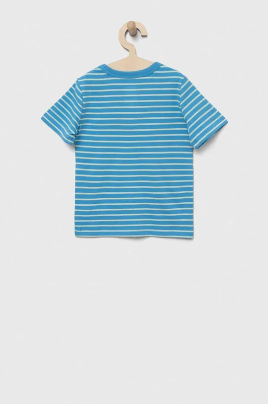 GAP t-shirt bawełniany dziecięcy niebieski