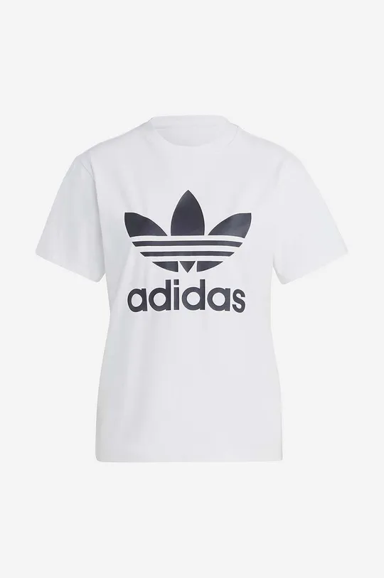 biały adidas Originals t-shirt
