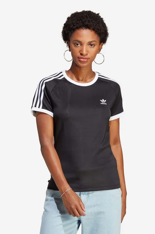 μαύρο Μπλουζάκι adidas Originals Γυναικεία