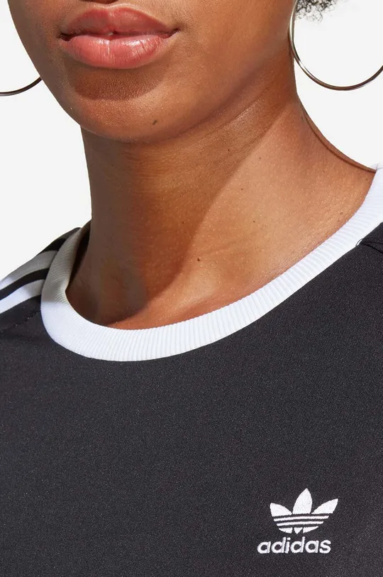 fekete adidas Originals t-shirt