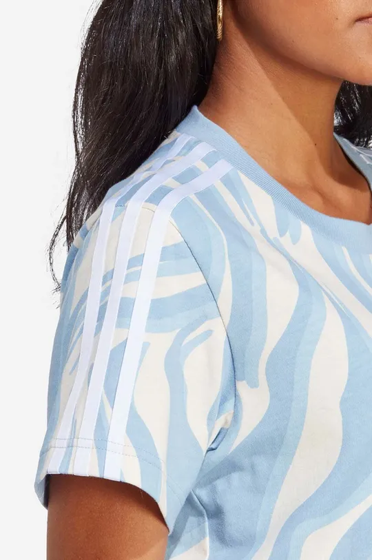 Βαμβακερό μπλουζάκι adidas Originals Abstract Allover Animal Print T-Shirt