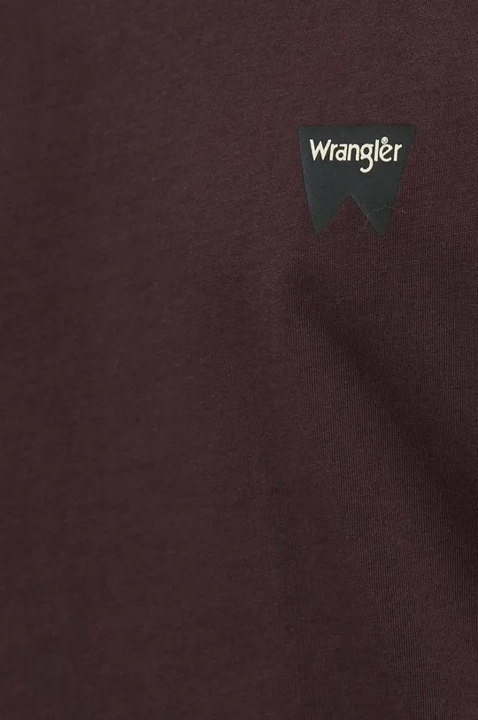 Βαμβακερό μπλουζάκι Wrangler Ανδρικά