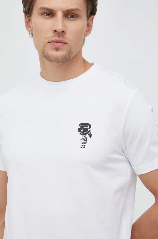 fehér Karl Lagerfeld t-shirt