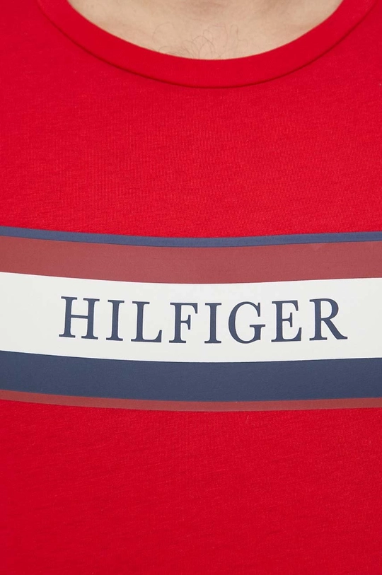 Βαμβακερό μπλουζάκι Tommy Hilfiger Ανδρικά