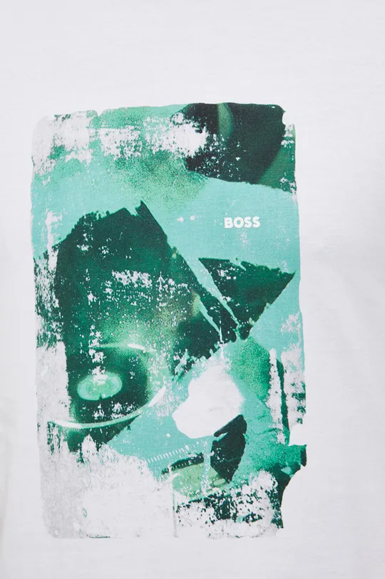 BOSS t-shirt bawełniany BOSS ORANGE Męski