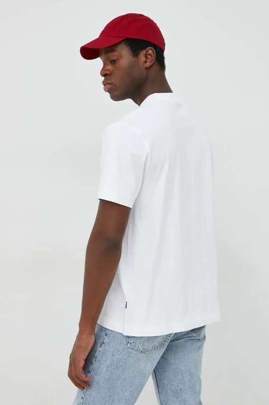 Bavlnené tričko BOSS BOSS ORANGE  Základná látka: 100 % Bavlna Elastická manžeta: 96 % Bavlna, 4 % Elastan