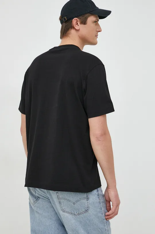 BOSS t-shirt bawełniany BOSS ORANGE Materiał zasadniczy: 100 % Bawełna, Ściągacz: 96 % Bawełna, 4 % Elastan
