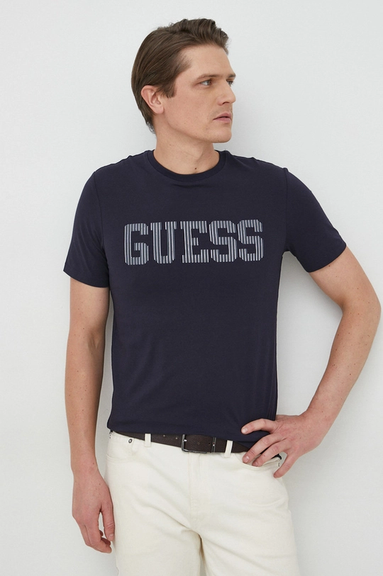 темно-синій Футболка Guess