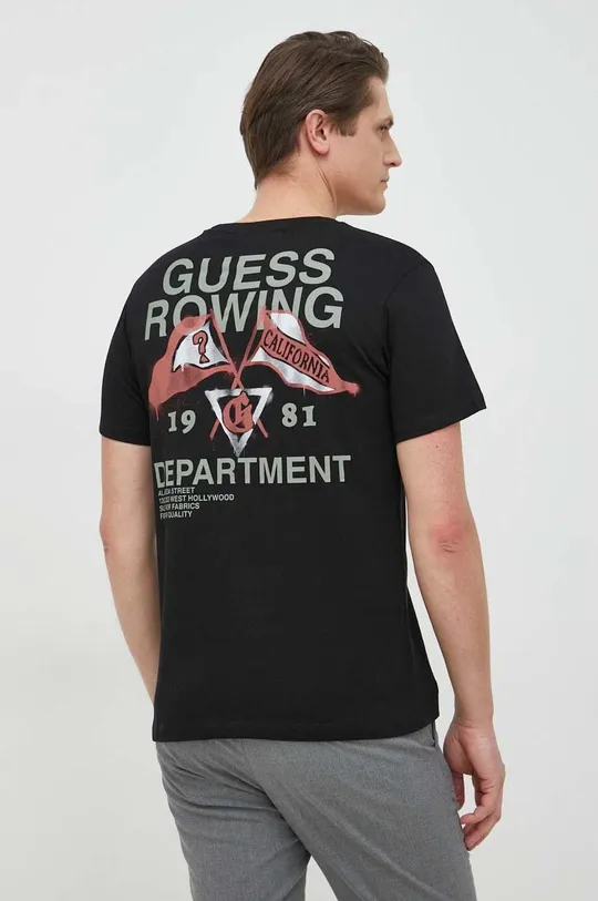 Bombažna kratka majica Guess  100 % Bombaž