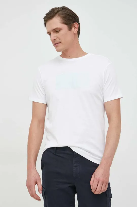 bianco Guess t-shirt in cotone