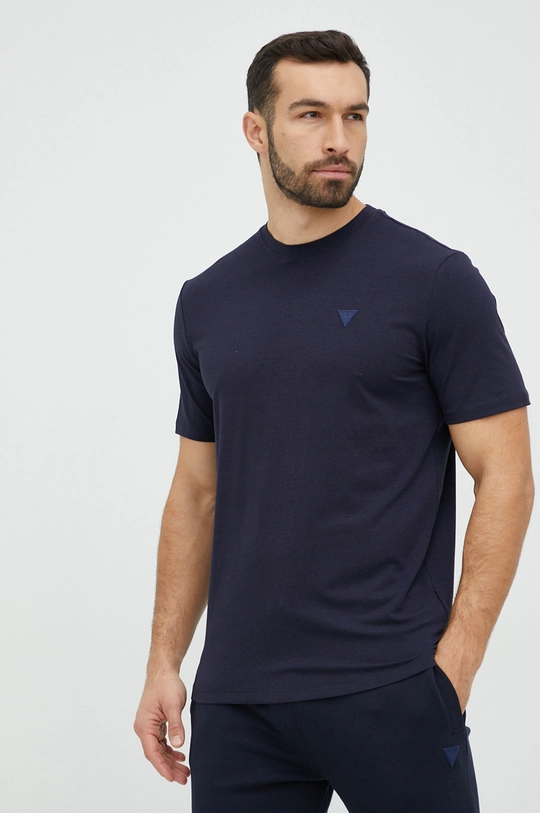 blu navy Guess t-shirt Uomo