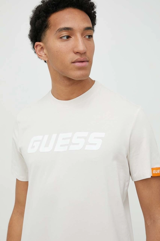 μπεζ Μπλουζάκι Guess