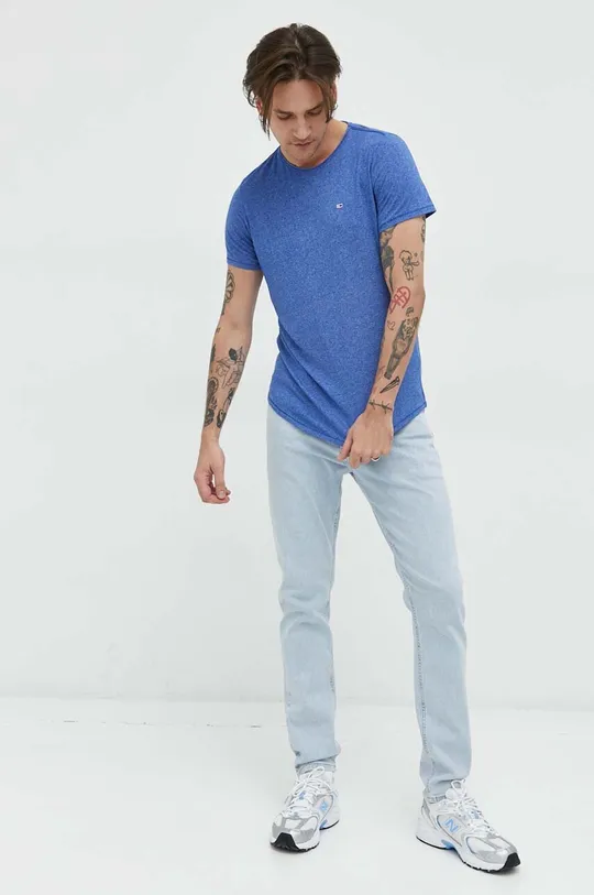Μπλουζάκι Tommy Jeans μπλε
