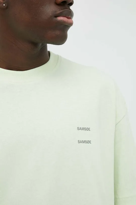 Хлопковая футболка Samsoe Samsoe Мужской